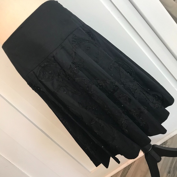 Laundry by Shelli Segal A-Line Skirt with Soutache - Picture 10 of 10